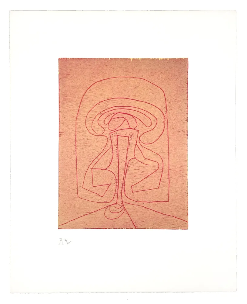 Woodcut Müller - LIGNES MALIGNES - ÉCUSSON