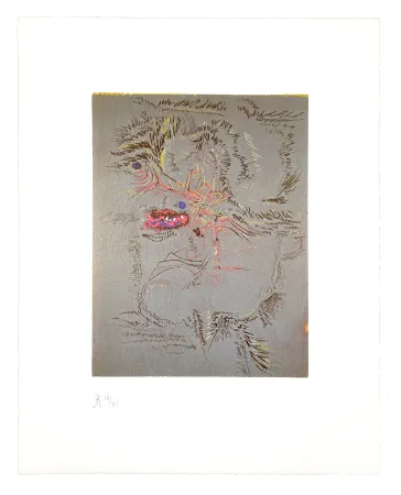 Woodcut Müller - LIGNES MALIGNES - FIACRE