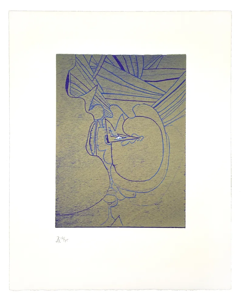 Woodcut Müller - LIGNES MALIGNES - GERBE