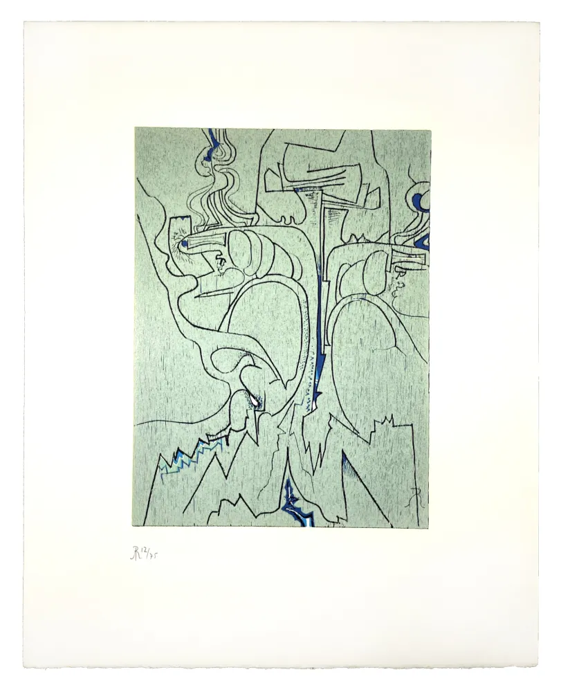 Woodcut Müller - LIGNES MALIGNES - PETITES DENTS