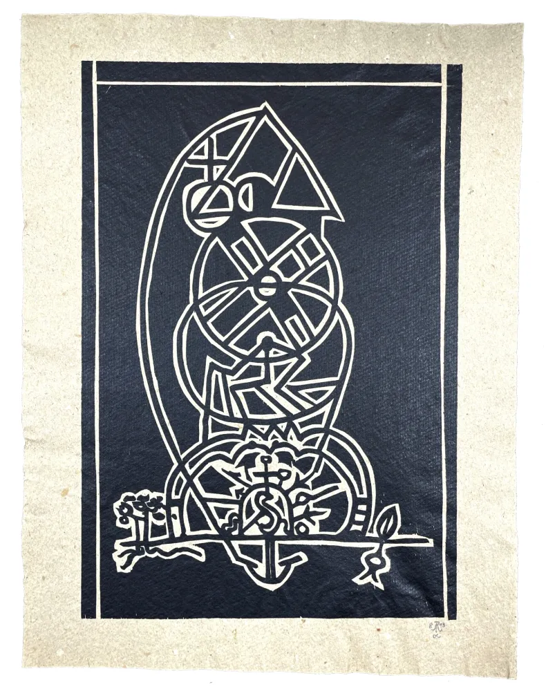 Woodcut Müller - MILOS (a)