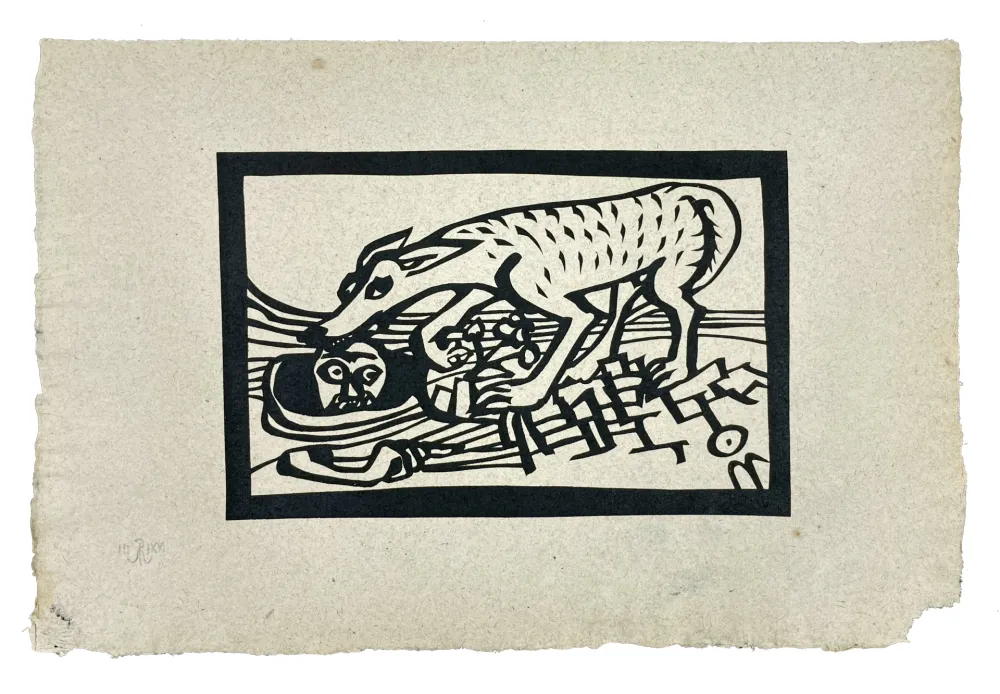 Woodcut Müller - SKILIA IV