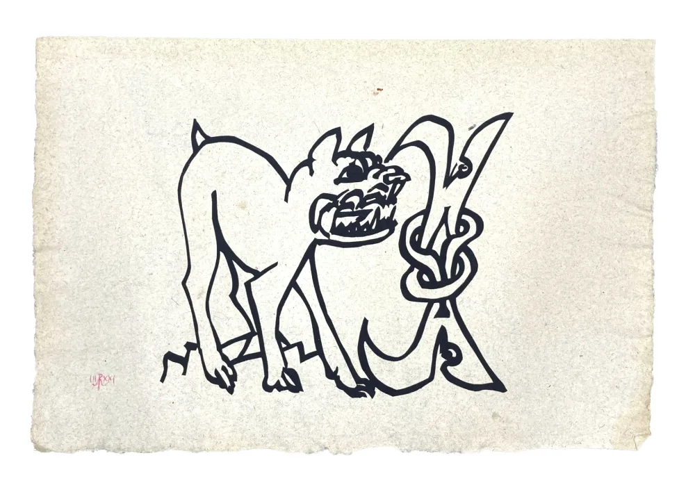 Woodcut Müller - SKILIA IX