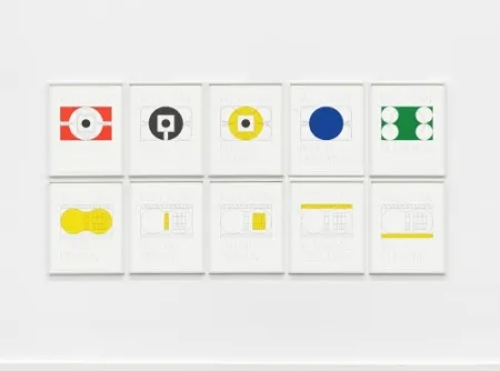 Lithograph Mullican - Subjects (10)