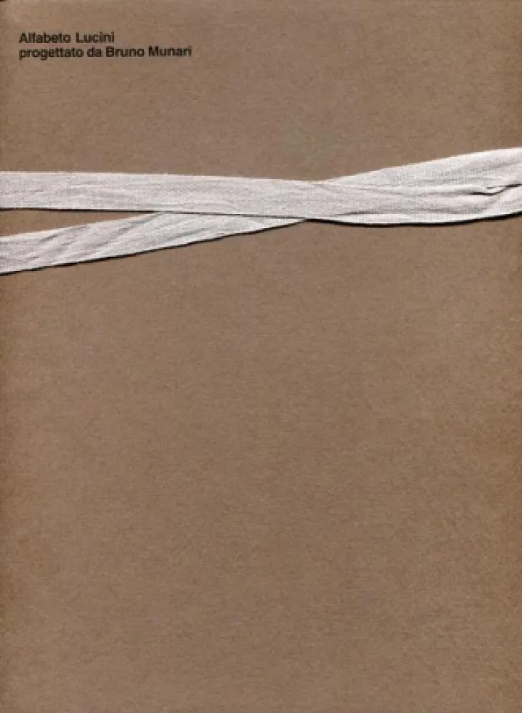 Illustrated Book Munari - Alfabeto Lucini