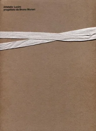 Illustrated Book Munari - Alfabeto Lucini