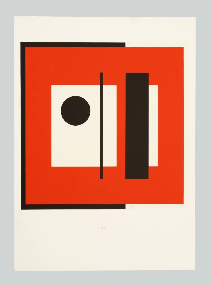 Screenprint Munari - Anche la cornice