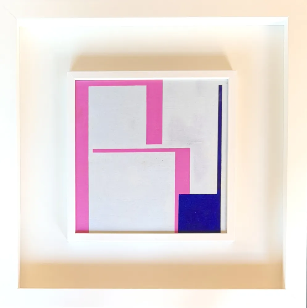 No Technical Munari - Bruno Munari (1907-1998) - Negativo-Positivo - Oil on wood panel - 1951