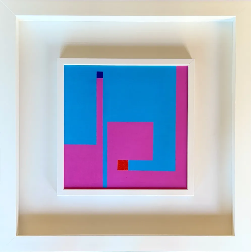 No Technical Munari - Bruno Munari (1907-1998) - Oil on wood panel - 1951