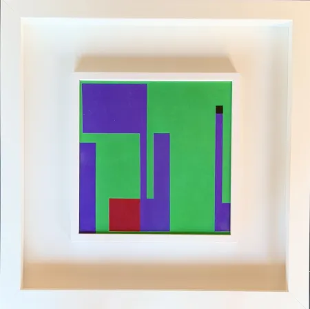 No Technical Munari - Bruno Munari (1907-1998) - Oil on wood panel - 1951