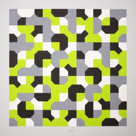 Screenprint Munari - Curve di Peano