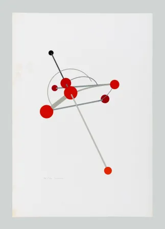 Screenprint Munari - Macchina aerea