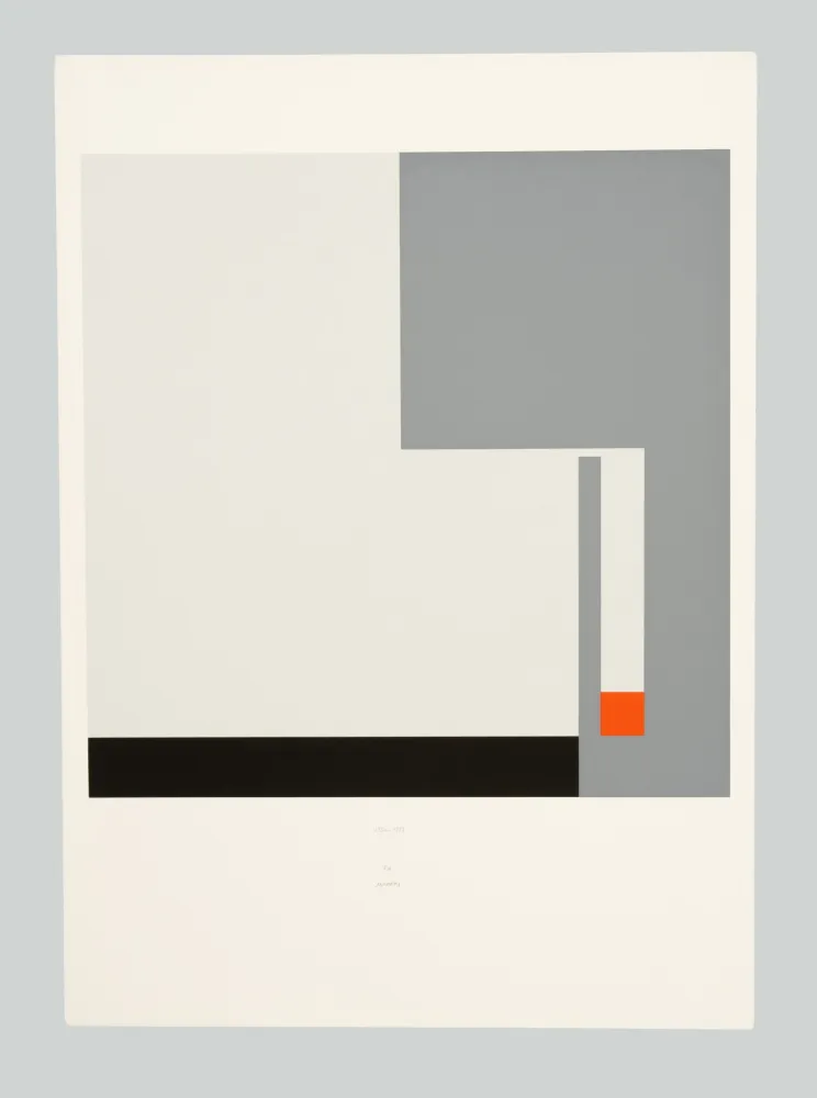 Screenprint Munari - Positivo negativo