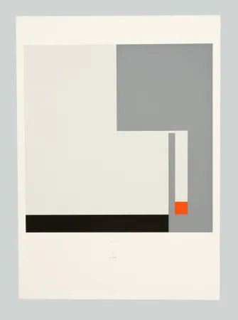 Screenprint Munari - Positivo negativo