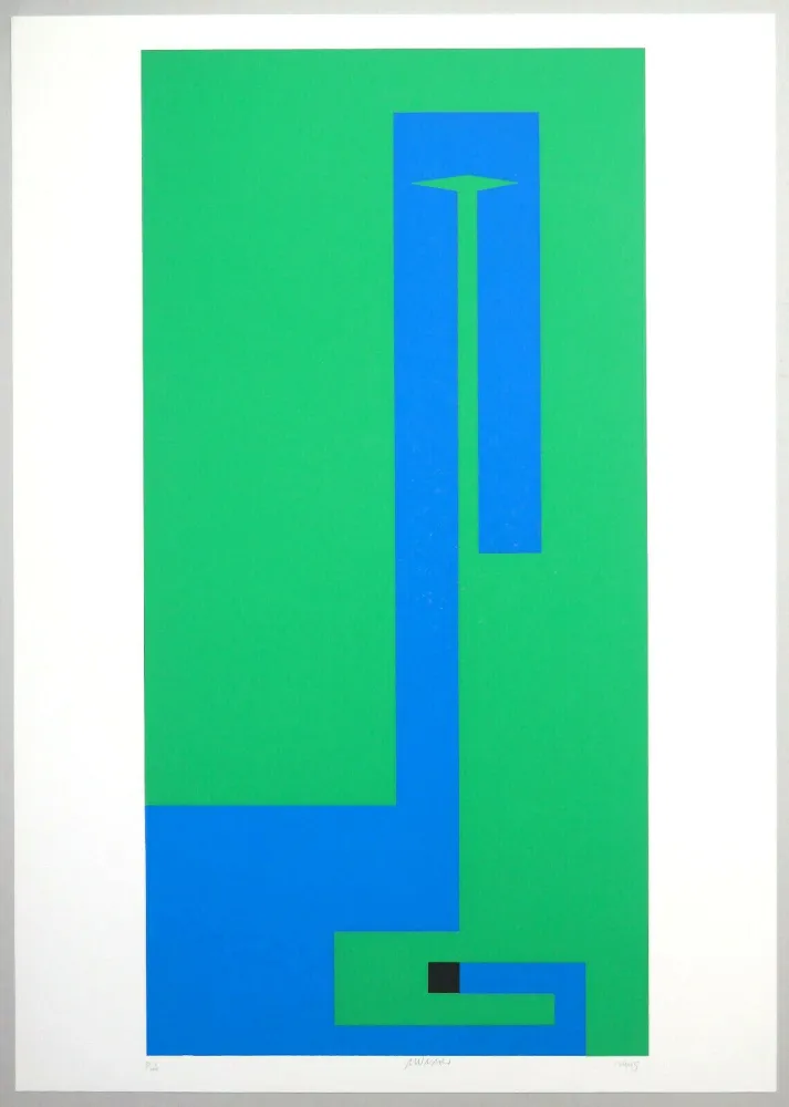 Screenprint Munari - Positivo Negativo