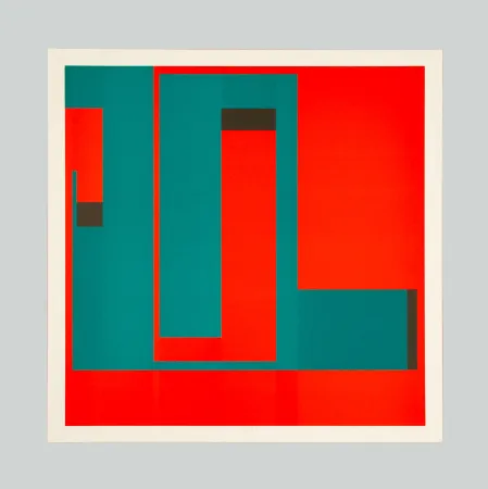 Lithograph Munari - Positivo negativo