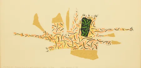 Screenprint Munari - RICOSTRUZIONE TEORICA DI UN OGGETTO IMMAGINARIO