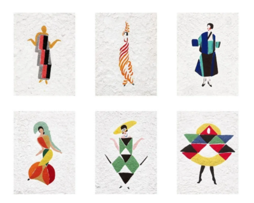 Multiple Muniz - After Sonia Delaunay