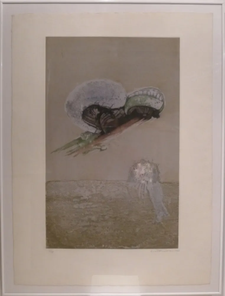 Etching And Aquatint Muñoz - Composición I