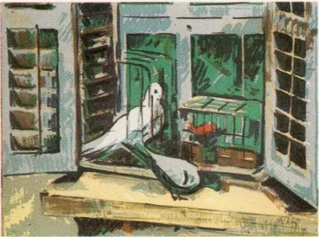 Lithograph Muñoz - GM - 5