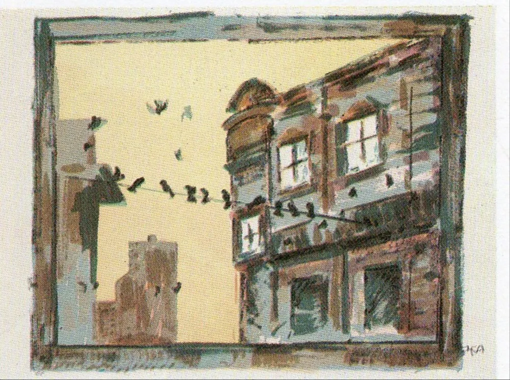 Lithograph Muñoz - GM-7