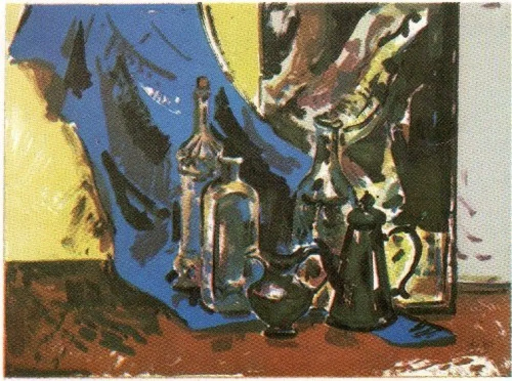 Lithograph Muñoz - GM - 9