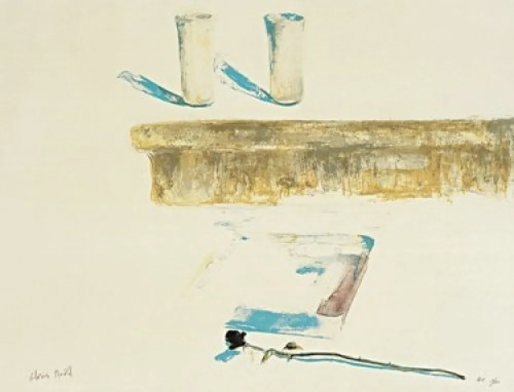 Lithograph Muñoz - Ofrena