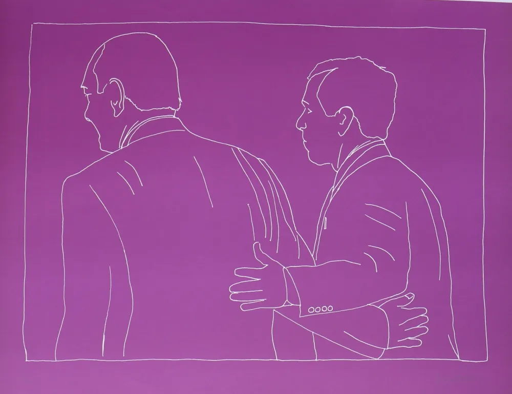 Lithograph Muntadas - CH+B