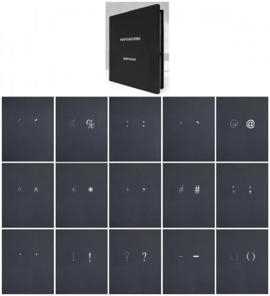 Lithograph Muntadas - Puntuacions