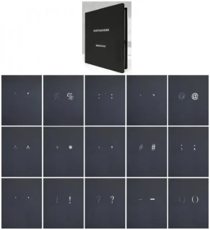 Lithograph Muntadas - Puntuacions