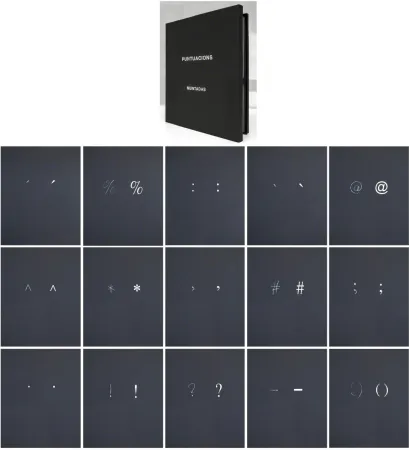 Lithograph Muntadas - Puntuacions