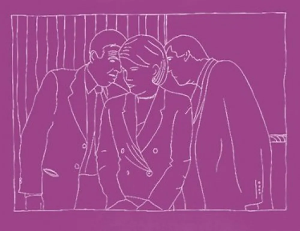 Lithograph Muntadas - Trio