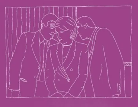 Lithograph Muntadas - Trio