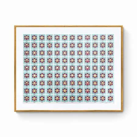 Screenprint Murakami - 108 Earthly Temptations