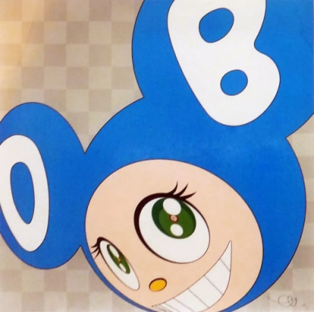 Lithograph Murakami - And Then, And Then... (Aqua Blue)