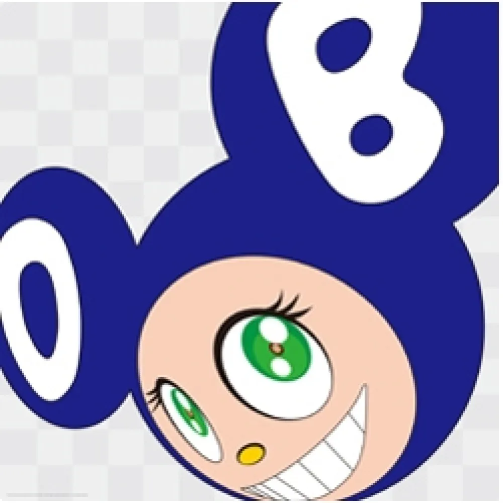 Lithograph Murakami - And Then...(Blue)