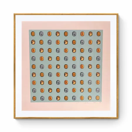 Screenprint Murakami - COIN and other Cryptocoins