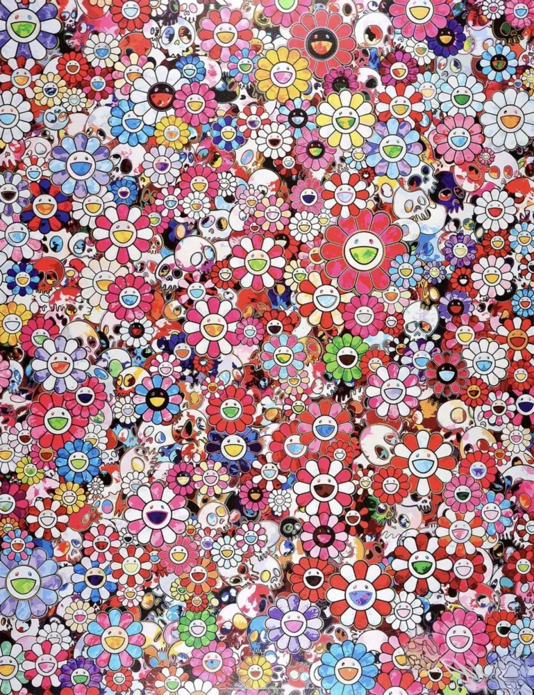 Lithograph Murakami - Dazzling circus: Embrace peace and darkness within thy heart