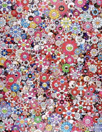 Lithograph Murakami - Dazzling circus: Embrace peace and darkness within thy heart