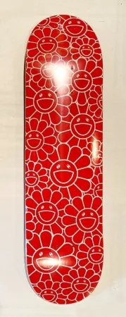 Screenprint Murakami - Flowers Skate Deck