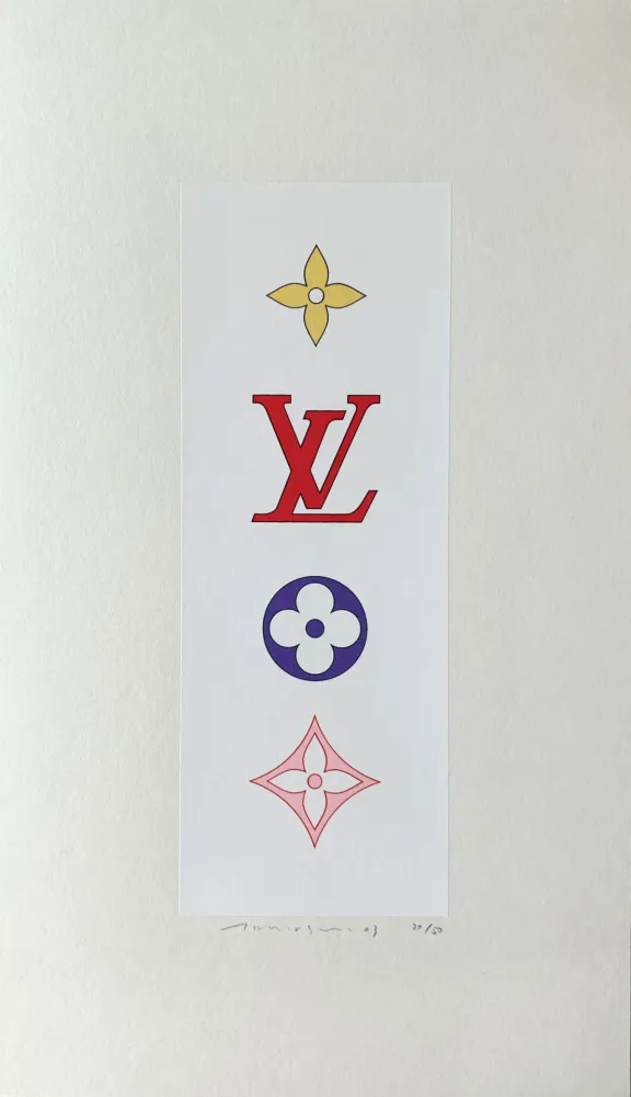 Screenprint Murakami - Superflat Colorful Monogram