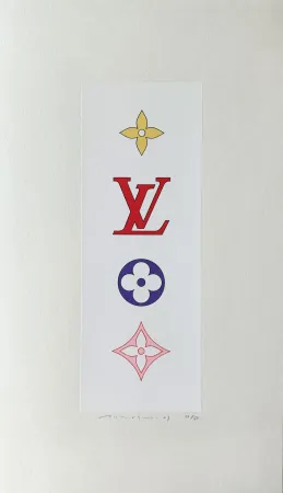 Screenprint Murakami - Superflat Colorful Monogram