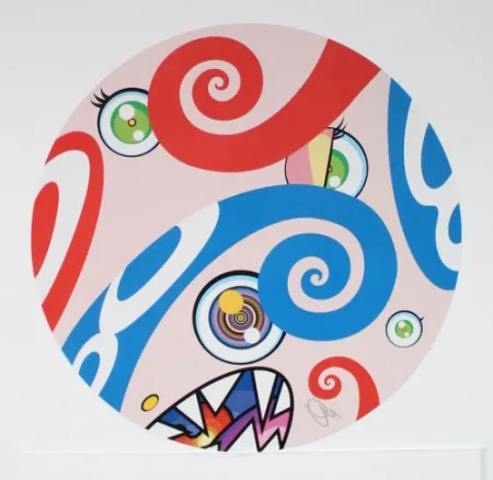 Lithograph Murakami - Untitled III from We Are the Jocular Clan,