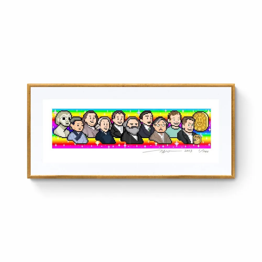 Screenprint Murakami - What are the meanings of currency