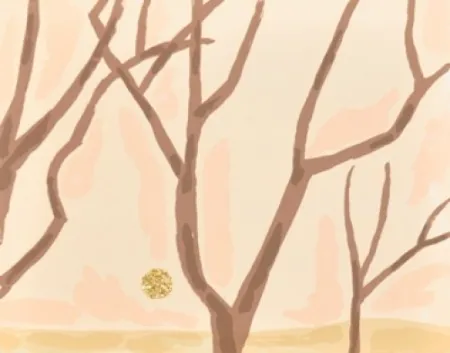 Lithograph Murata - Untitled