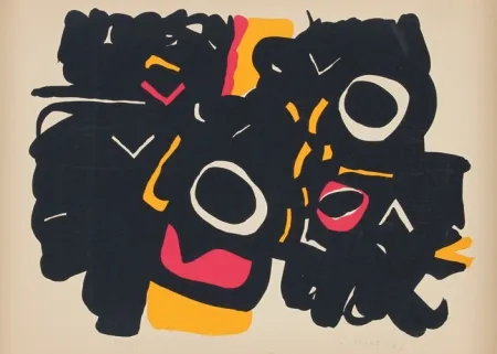 Screenprint Murtic - Untitled