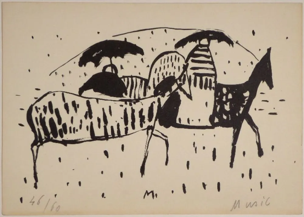 Lithograph Music - Cavallini