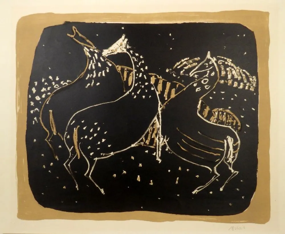 Lithograph Music - Cavallini