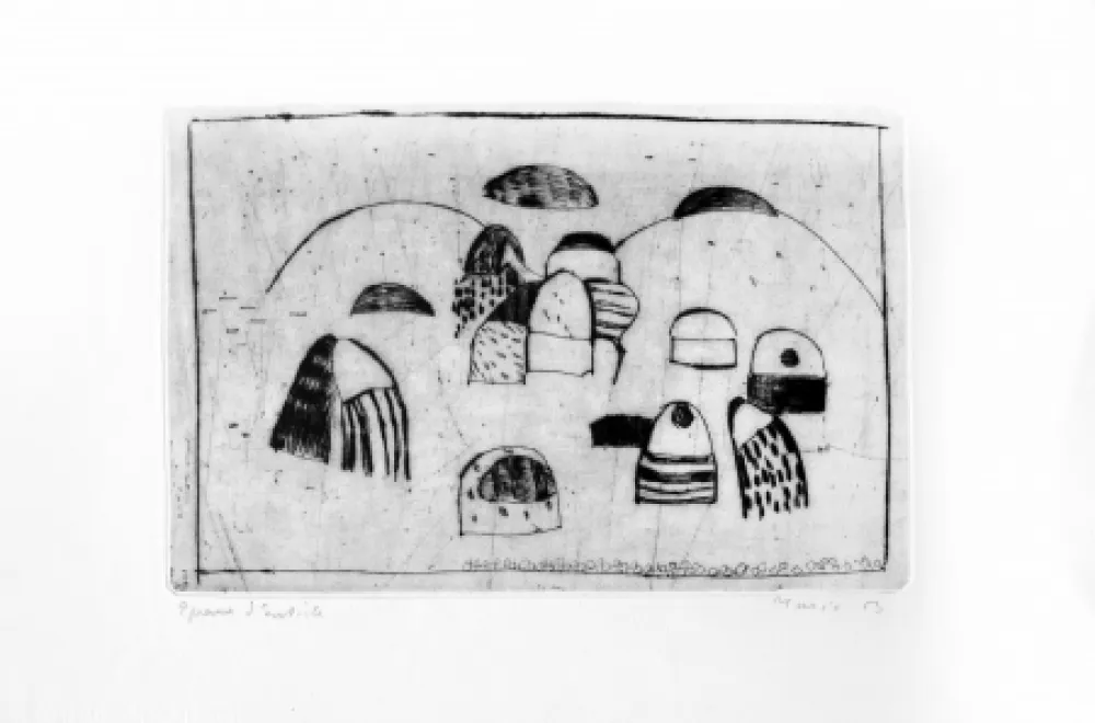 Etching Music - Motif dalmate