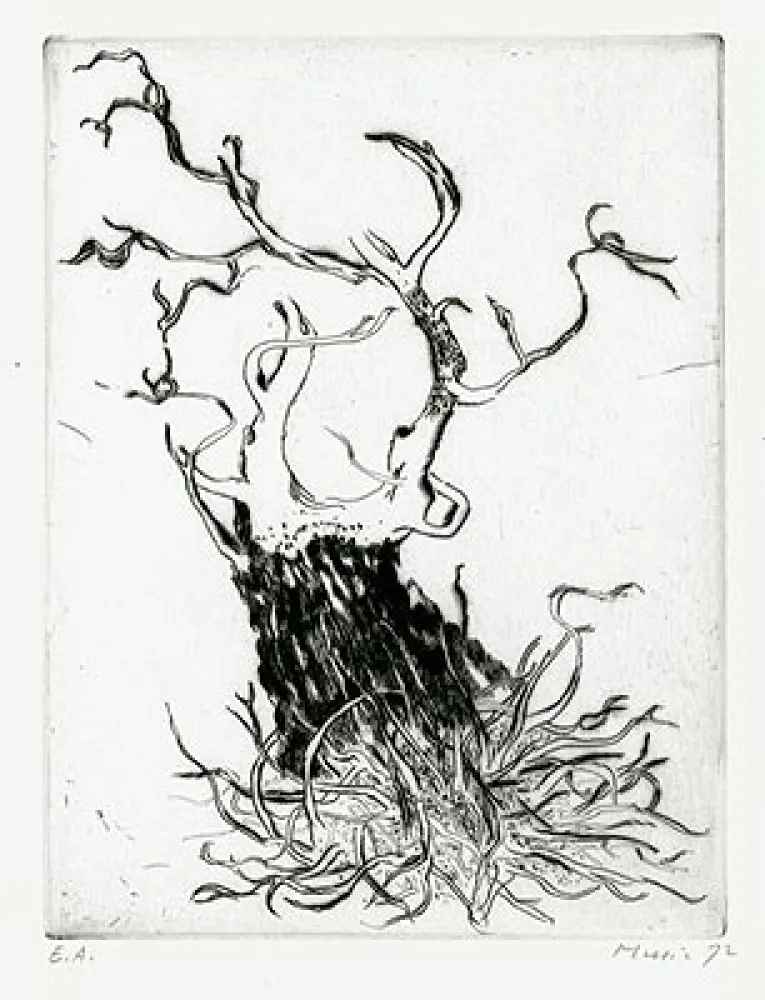 Etching Music - Motif Végétal